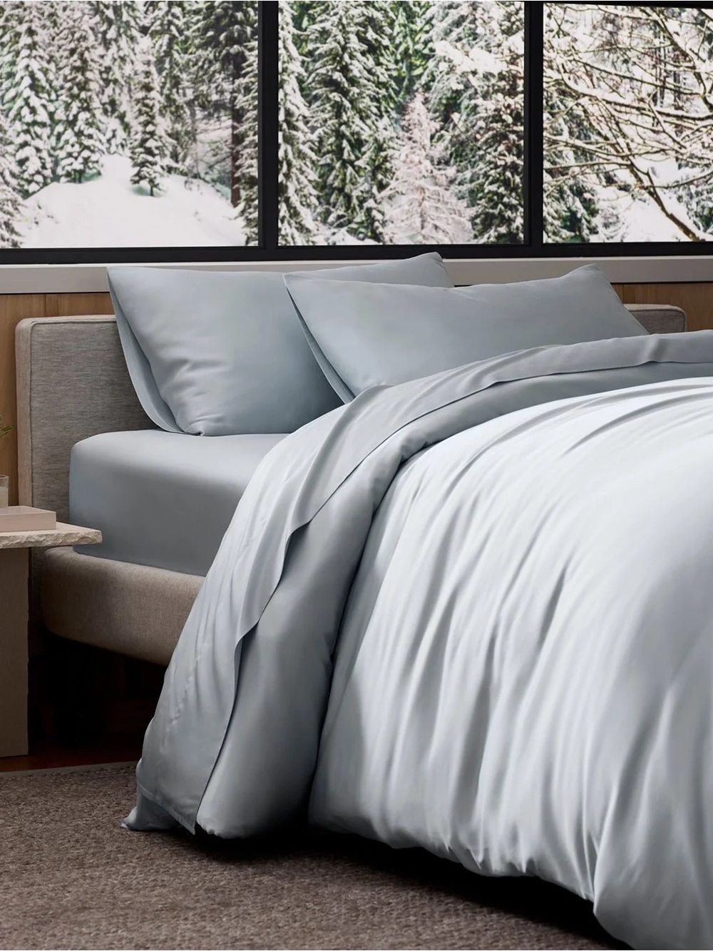 Cozy Earth Shore Blue Duvet Cover - Queen/Full****NWT - Picture 2 of 6